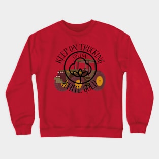 Trucking tractor cotton Crewneck Sweatshirt